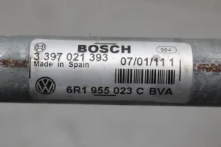 Wischermotor mit Gestänge vorne 6R1955023C, 6R1955119A VW Polo V 6R Bj.11 - Bild 3
