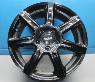 1x Alufelge Zoll 17 7.0J x 17 ET 38 LK 5x114,3 KBA 52576 Felge OXXO Ferrox Schwarz - Bild 1
