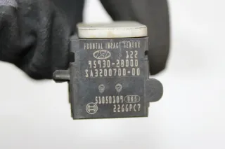 Airbagsensor Crashsensor Sensor 95930-2B000 Hyundai Santa Fe II CM Bj.06 - Bild 3