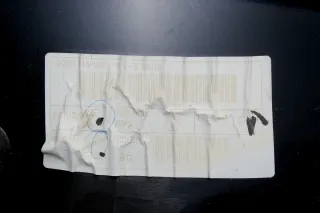 Türverkleidung Türpappe vorne rechts Leder Holzdekor Renault Laguna 3 III Bj.08 - Bild 8