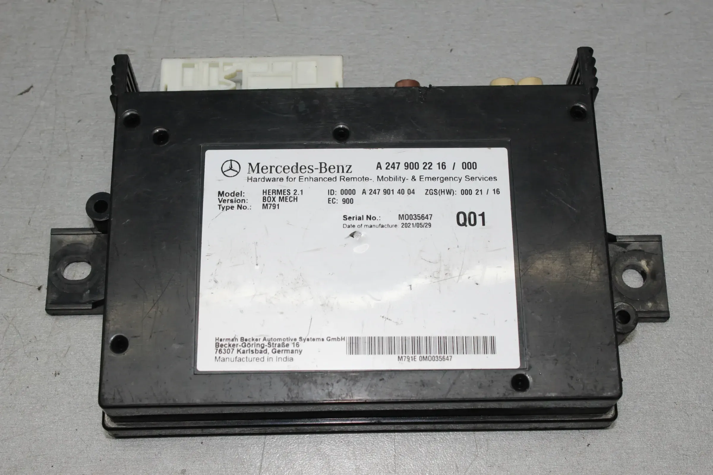Mercedes Benz W177 W247 Steuergerät Bluetooth Modul A2479002216 A2479014004 (7) - Bild 1