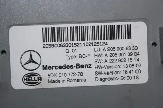 Mercedes Benz W205 Bordsteuergerät BC-F Steuergerät A2059006330 A2059013904 - Bild 2
