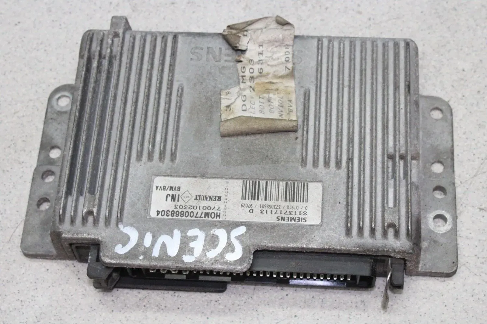 Renault Scenic ECU Motorsteuergerät Steuergerät Siemens 7700102303 S113717113D - Bild 1