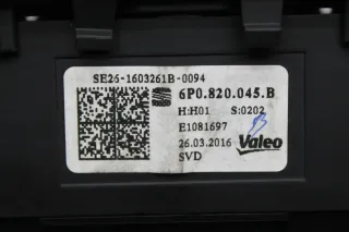 Klimabedienteil Bedienteil Klima Heizung 6P0820045B Seat Ibiza IV ST 6P8 Bj.16 - Bild 5