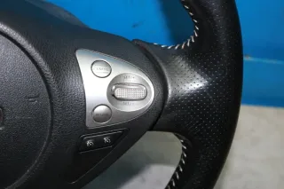 Multifunktion Leder Lenkrad m. Modul 48430-1KC1A 34127620A Nissan Juke F15 Bj.12 - Bild 4