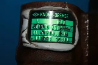 Bremssattel mit Zylinder Knorr Bremse SN6509 hinten links 81508046705 MAN TGM Bj.14 - Bild 4