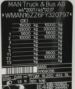 Hinterachse Achse hinten Differential Ü: 4,1 - 37:9 MAN TGM 15.250 Bj.2014 - Bild 10