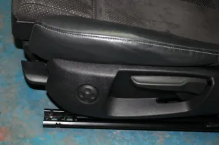 Sitz Leder S-Line Fahrersitz Sitzheizung vorne links Audi A6 4G Bj.14 - Bild 3