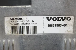 Motorsteuergerät Steuergerät 30857565-0C, S113727103D Volvo S40 I 1.8 Bj.98 - Bild 2